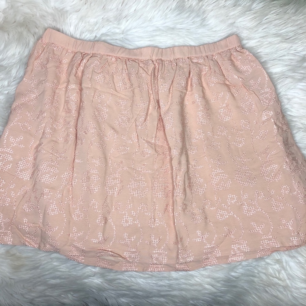 Lucky Brand Mini Blush Pink Skirt - Picture 3 of 6